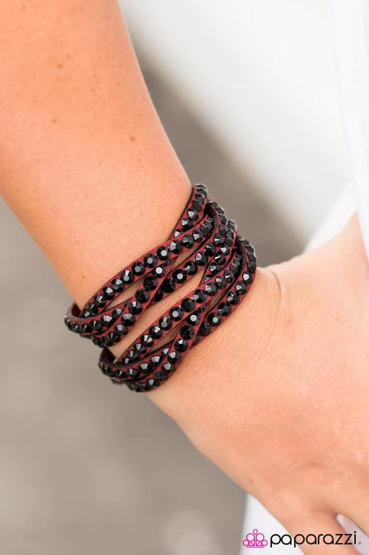 Paparazzi Bracelet ~ Rocket Power - Red