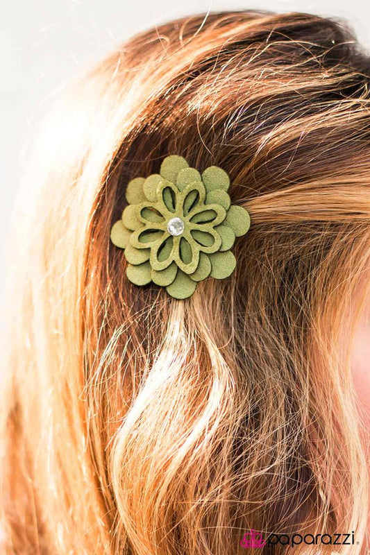 Accesorios para el cabello de Paparazzi ~ Valley Girl - Verde