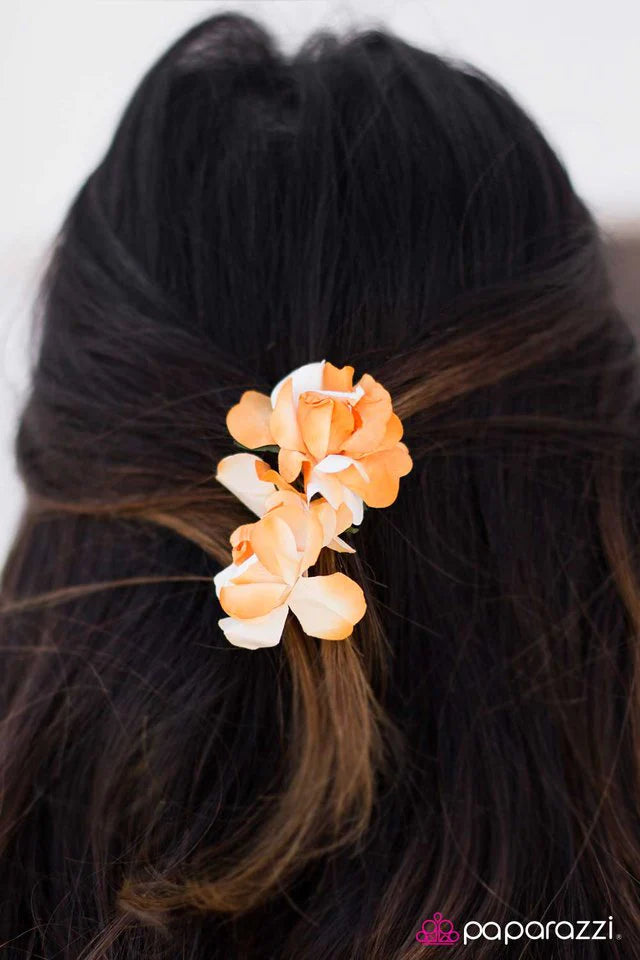 Paparazzi Hair Accessories ~ Summer Fields - Orange