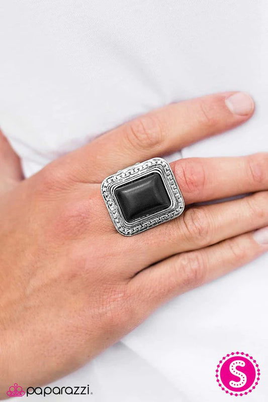 Paparazzi Ring ~ Explorer Ridge - Black