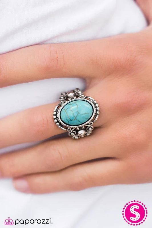 Anillo Paparazzi ~ Canyon Wonder - Azul