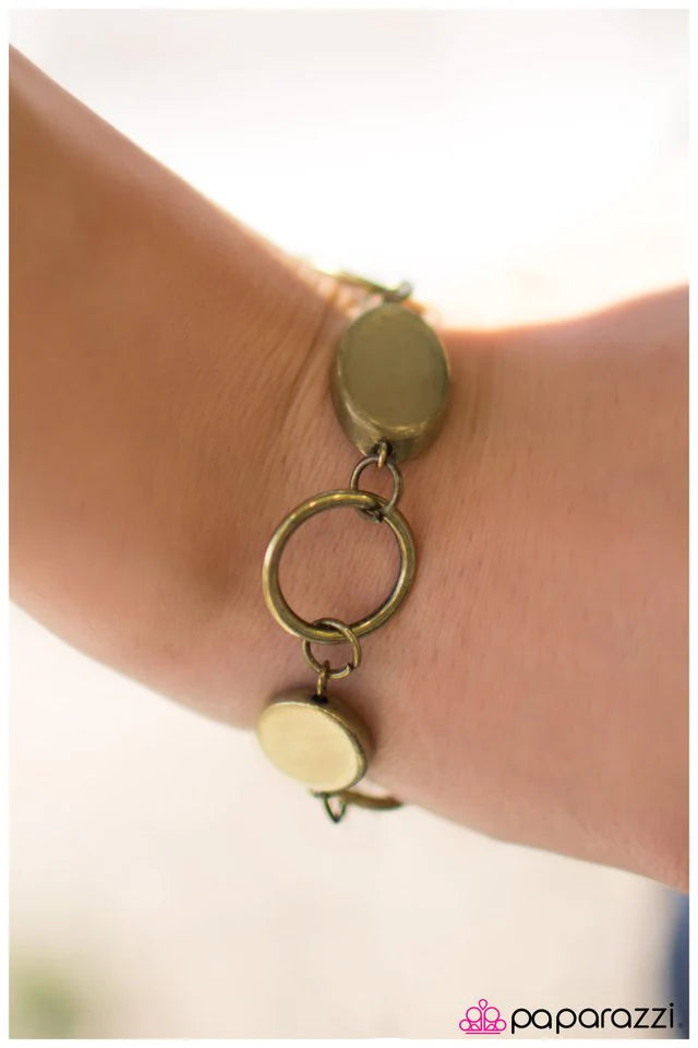 Paparazzi Bracelet ~ Back To The Basics - Brass