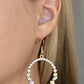 Revolutionary Refinement - Gold - Paparazzi Earring Image