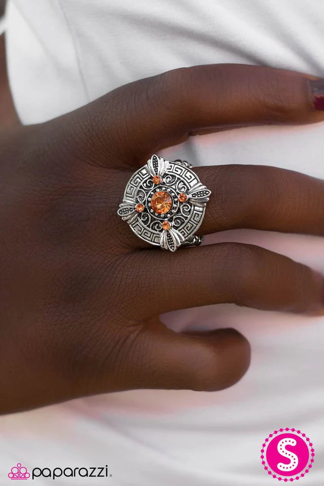 Paparazzi Ring ~ You Wish - Orange