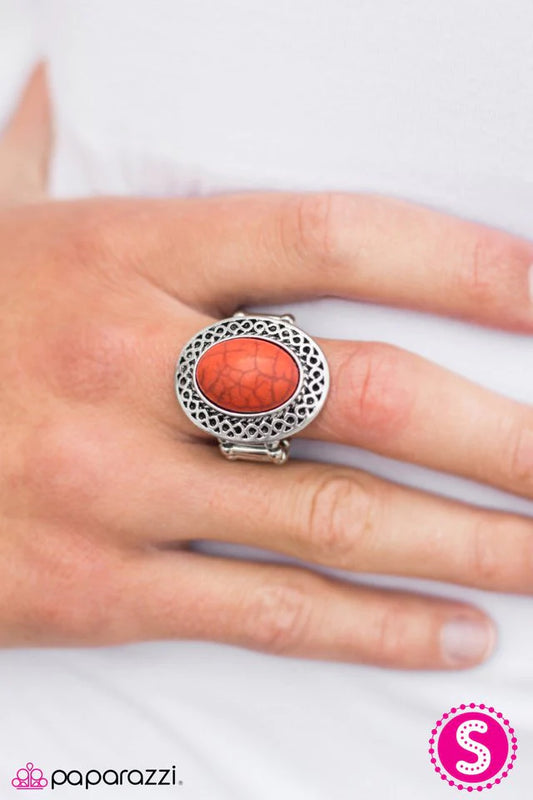 Paparazzi Ring ~ Smooth It Out - Orange