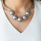 Paparazzi Necklace ~ Welcome To Wall Street - Silver