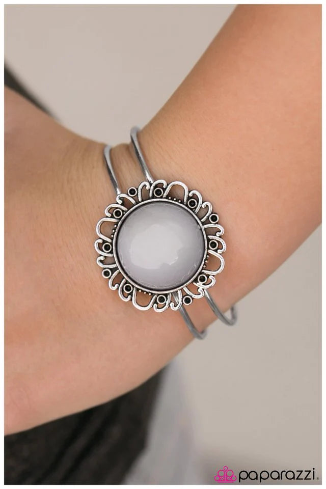 Pulsera Paparazzi ~ Pie In The Sky - Plata