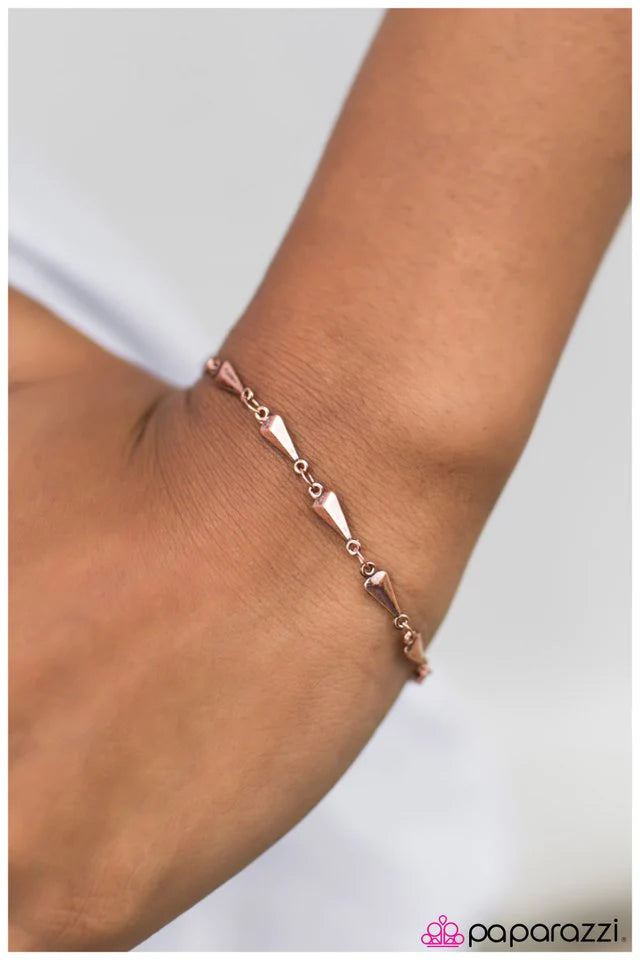 Pulsera Paparazzi ~ Un pedacito de cielo - Cobre