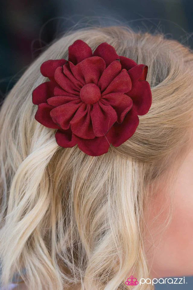 Paparazzi Hair Accessories ~ If Wishes Were Horses... - Red