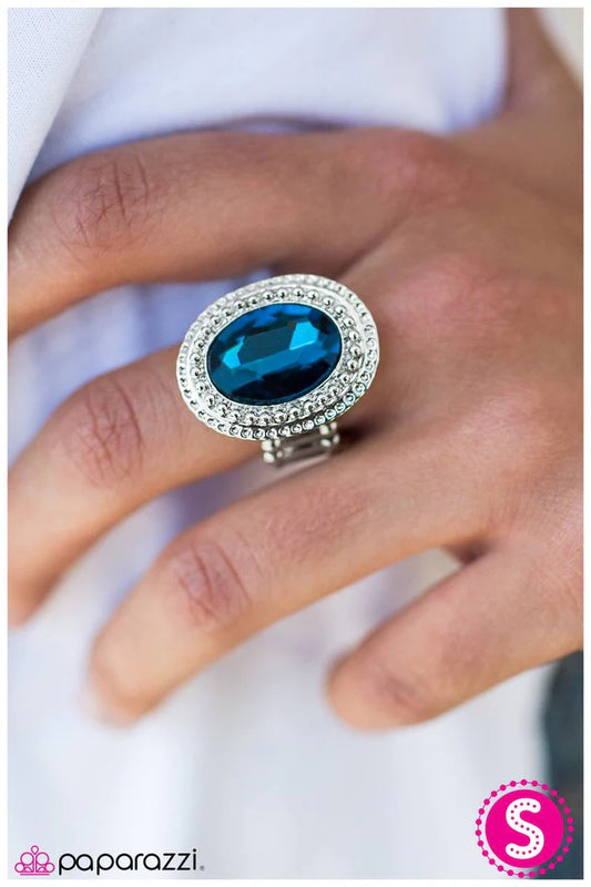 Anillo Paparazzi ~ Muéstrame el dinero - Azul