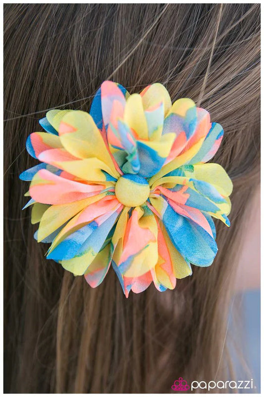 Accesorios para el cabello de Paparazzi ~ Tropical Breeze - Amarillo