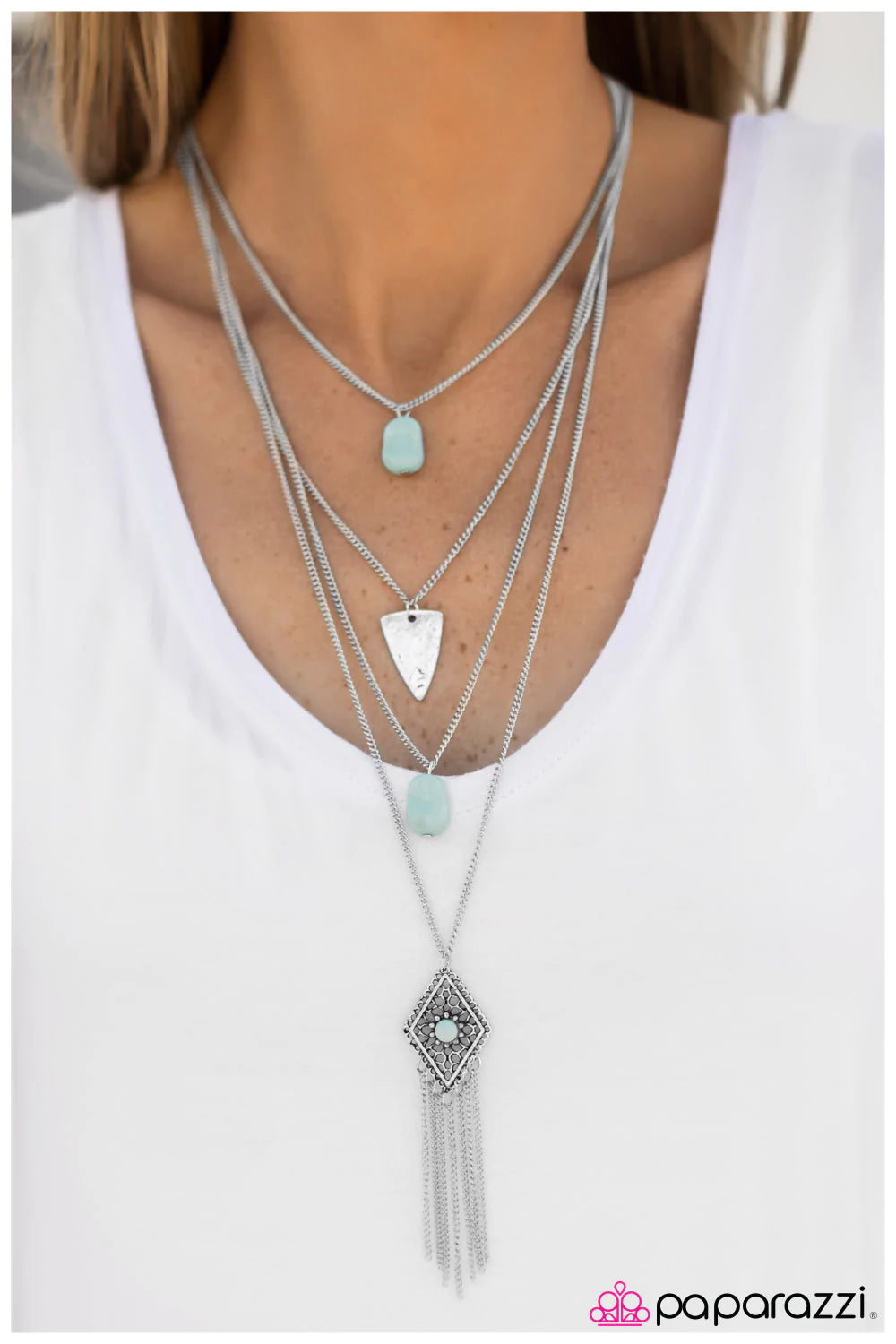 Paparazzi Necklace ~ A Gypsy Soul - Blue