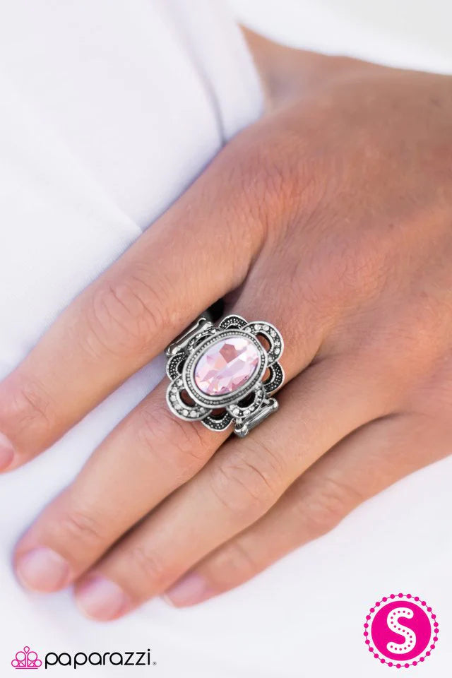 Anillo Paparazzi ~ Funciona como por arte de magia - Rosa