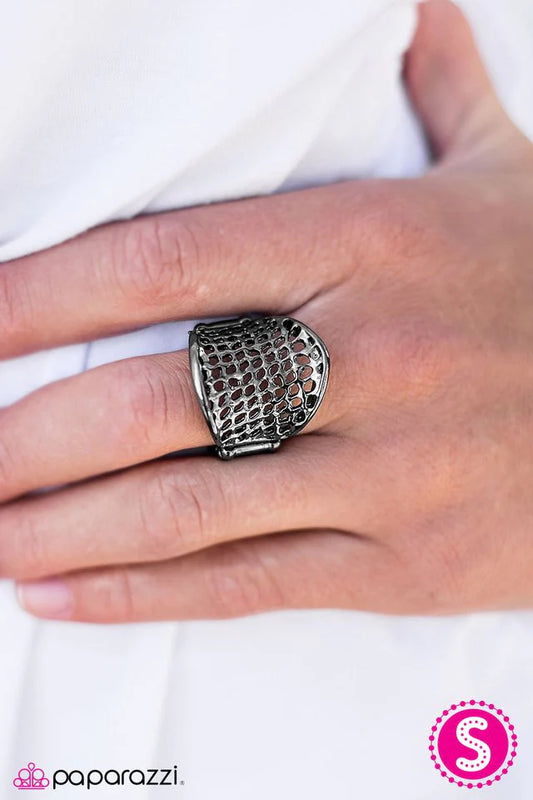 Anillo Paparazzi ~ Hot Shot - Negro