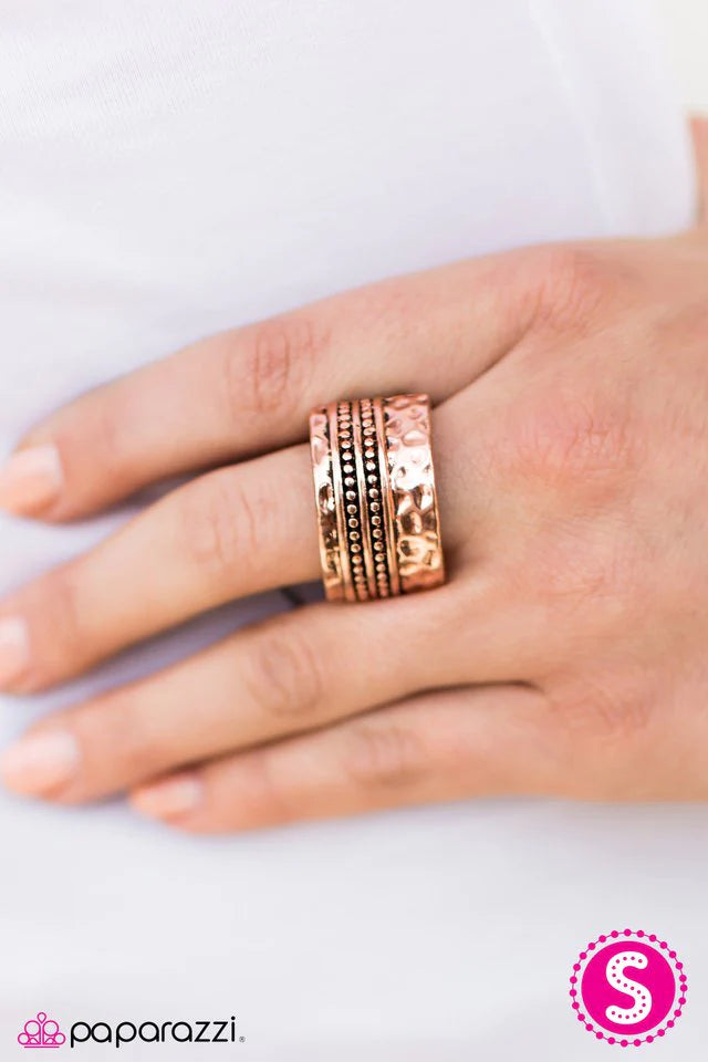 Paparazzi Ring ~ Plate Tectonics - Copper