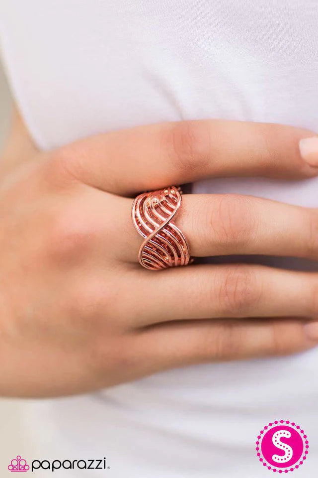 Paparazzi Ring ~ Illumination - Copper – Paparazzi Jewelry | Online ...