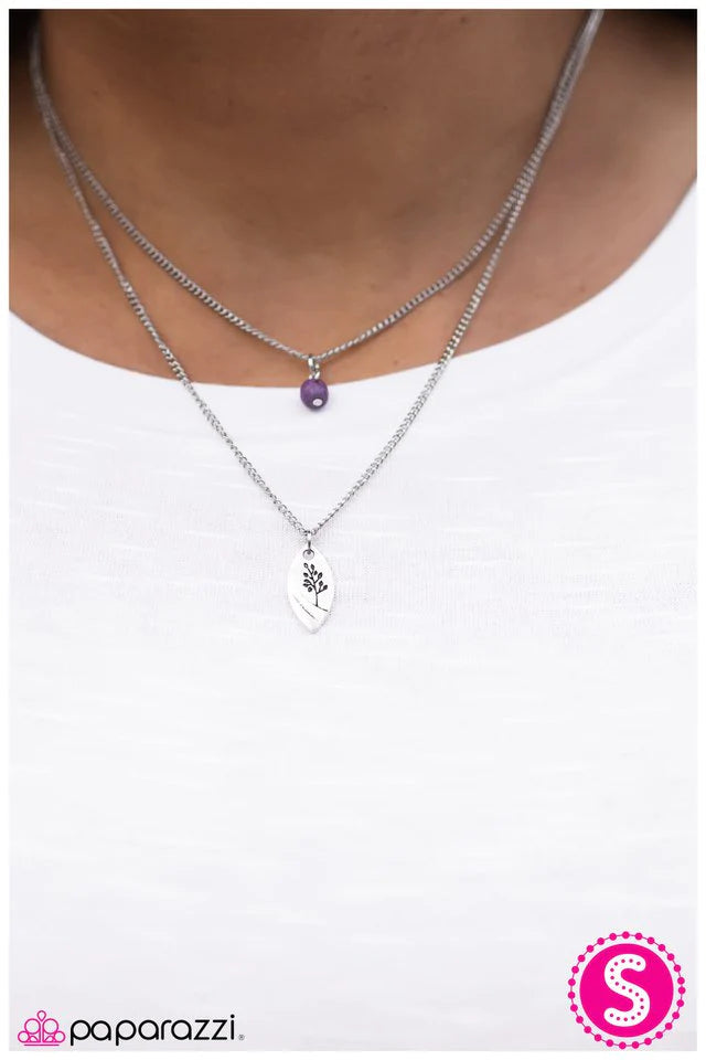 Collar Paparazzi ~ One Tree Hill - Púrpura
