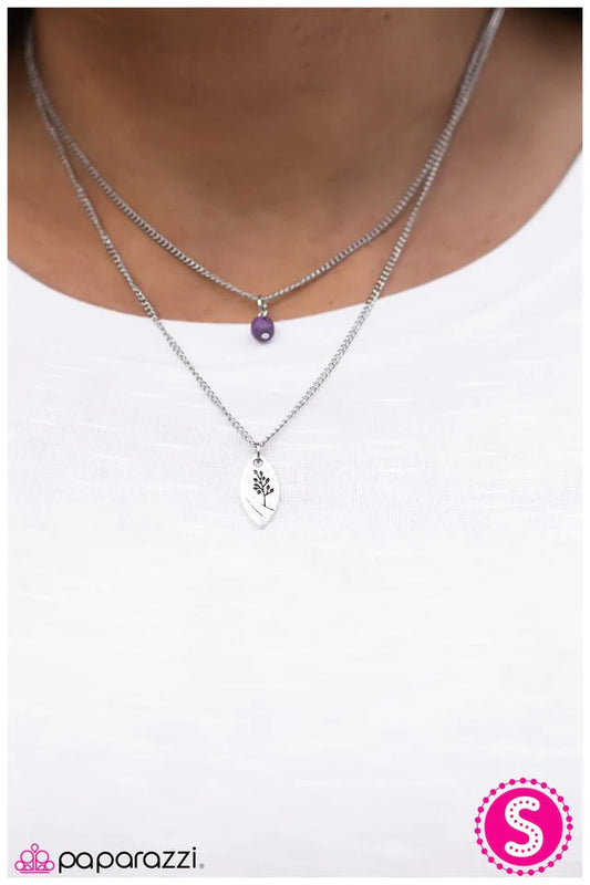 Collar Paparazzi ~ One Tree Hill - Púrpura