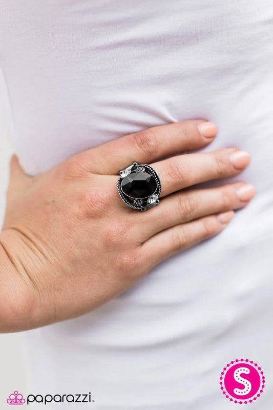 Anillo de paparazzi ~ Big Talk - Negro