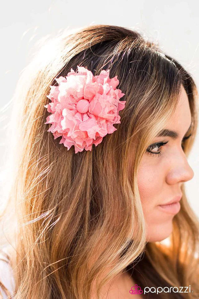 Paparazzi Hair Accessories ~ LACE Be Honest - Orange