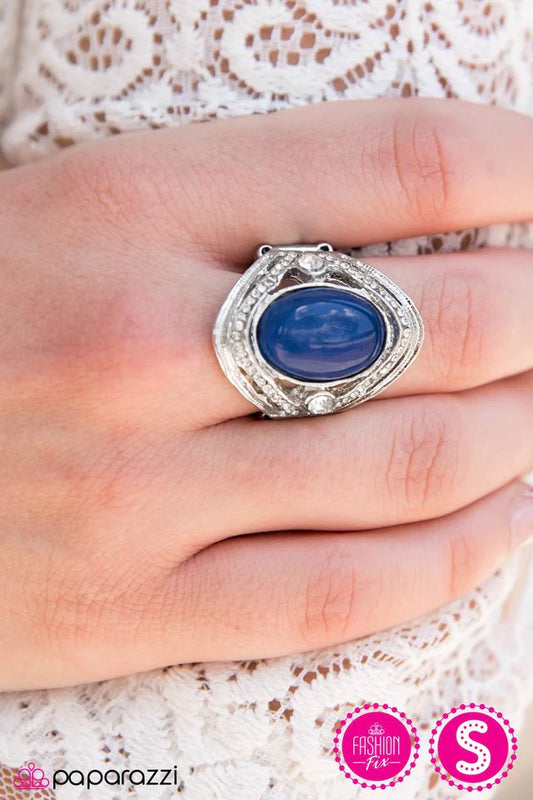 Anillo Paparazzi ~ Confianza verdadera - Azul