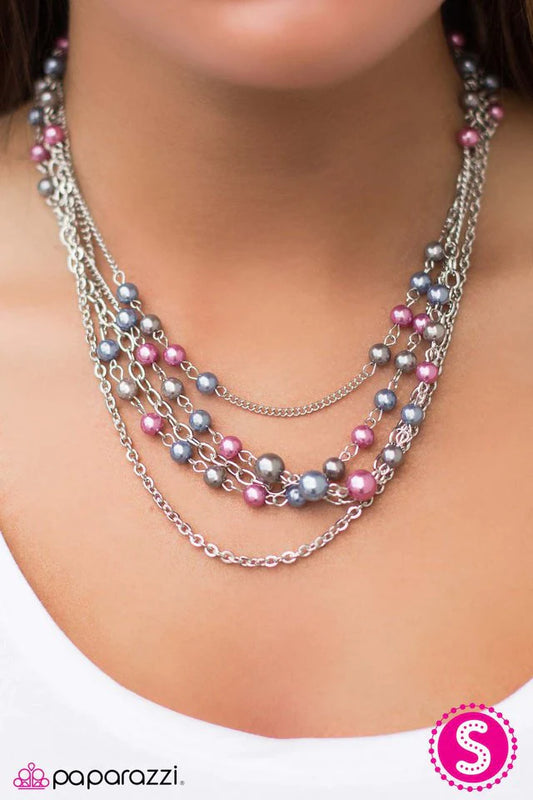 Paparazzi Necklace ~ Pearls Are Always Appropriate - Multi