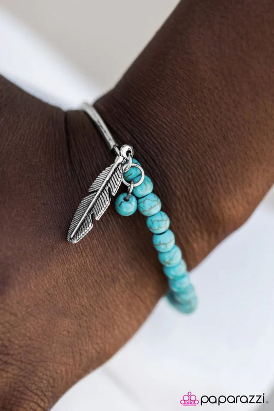 Paparazzi Bracelet ~ Sky Cruiser - Blue