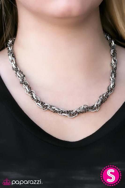 Paparazzi Necklace ~ Time To Celebrate! - Silver