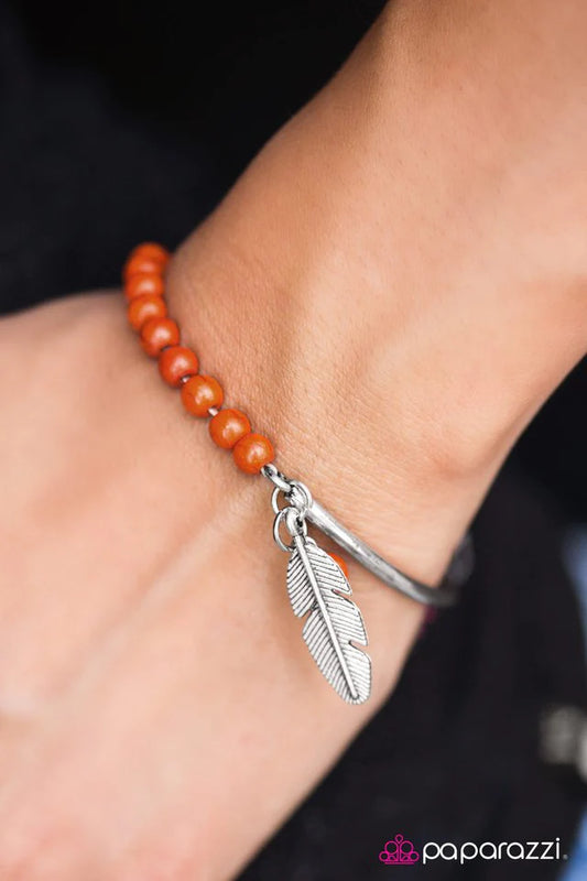 Paparazzi Bracelet ~ Sky Cruiser - Orange