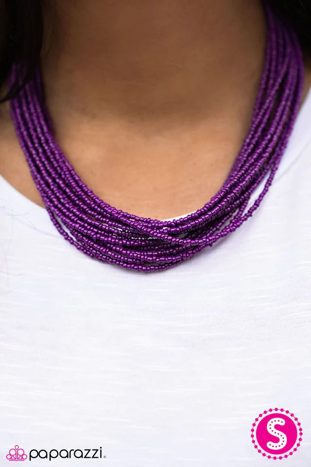 Paparazzi Necklace ~ Wide Open Spaces - Purple