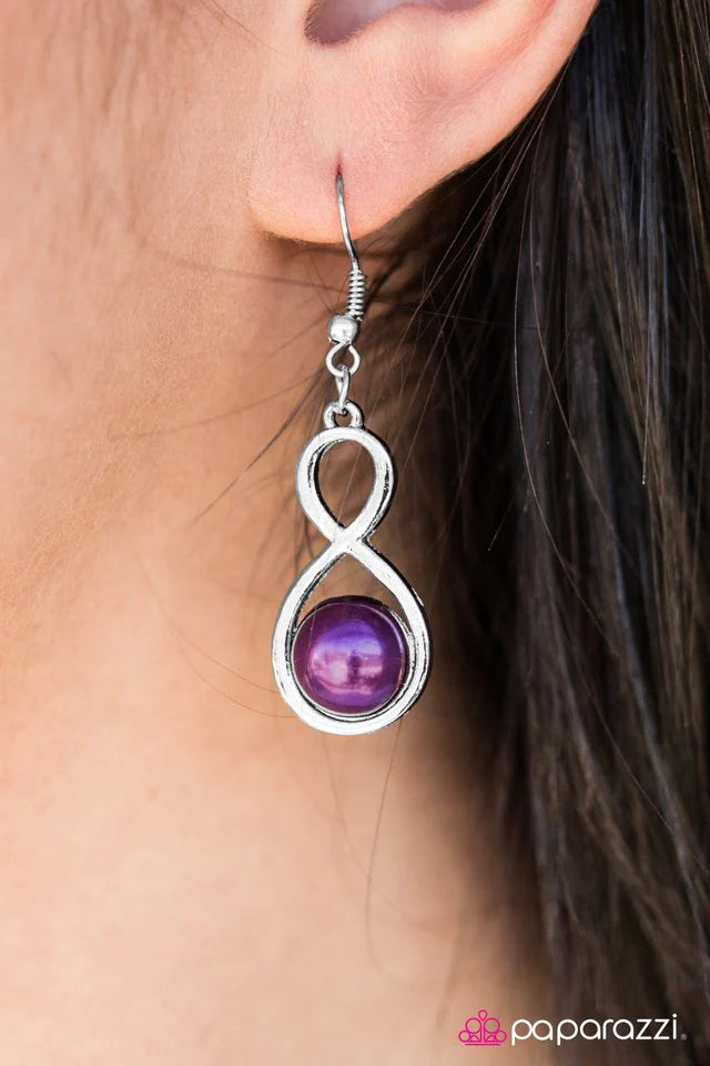 Paparazzi Earring ~ Musical Muse - Purple