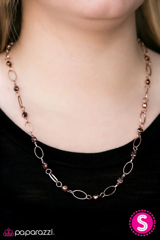 Paparazzi Necklace ~ Best Of The Classics - Copper