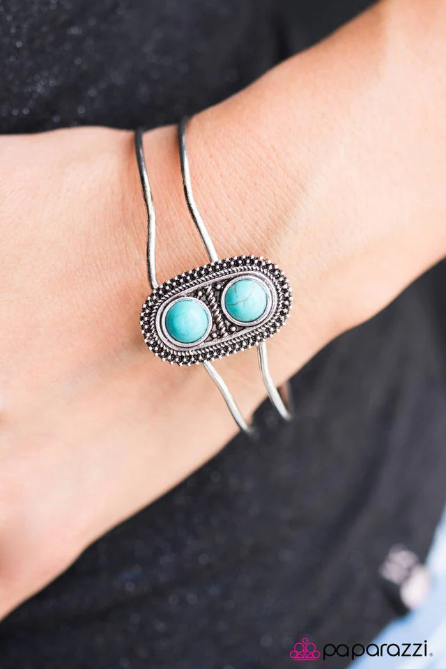 Pulsera Paparazzi ~ Pop Rocks - Azul