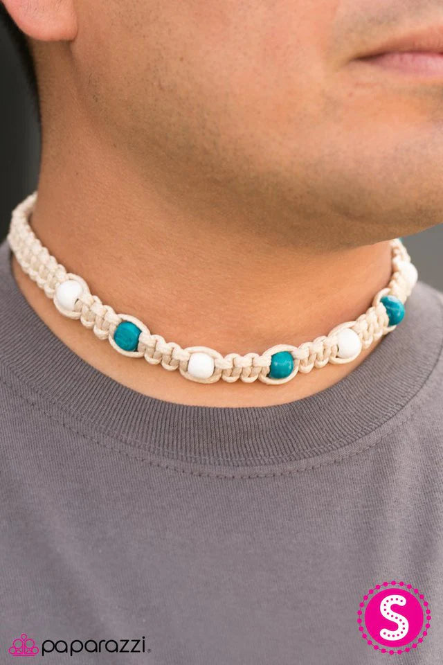 Collar Paparazzi ~ Beach Bound - Azul