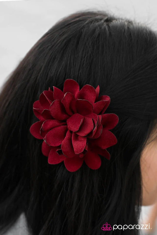 Accesorios para el cabello de Paparazzi ~ Mi amor - Rojo