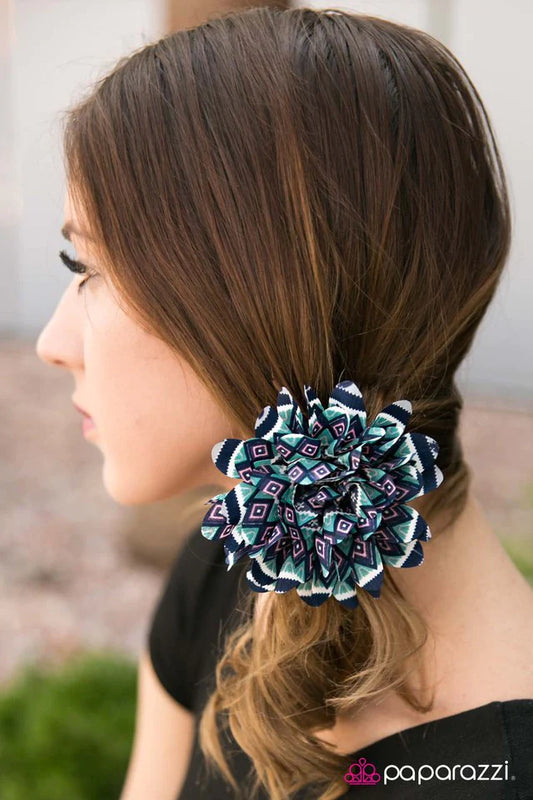 Accesorios para el cabello de Paparazzi ~ Desert Nights - Azul