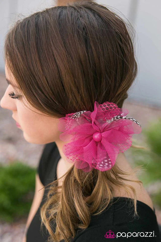 Accesorios para el cabello de Paparazzi ~ Carnivale - Rosa