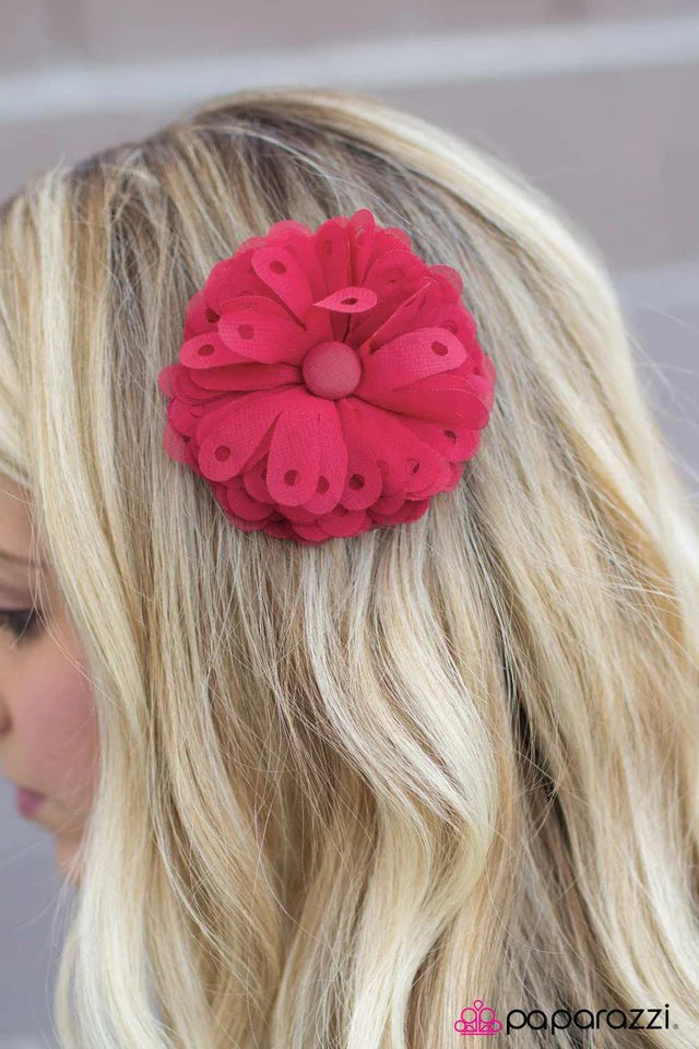 Paparazzi Hair Accessories ~ Hole in One - Pink