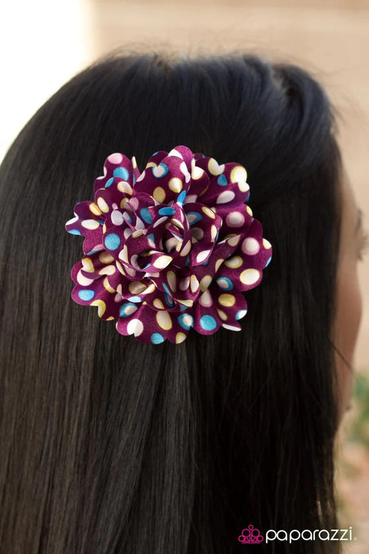 Accesorios para el cabello de Paparazzi ~ Hora de fiesta - Púrpura