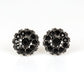 Business Bedazzle - Black - Paparazzi Earring Image