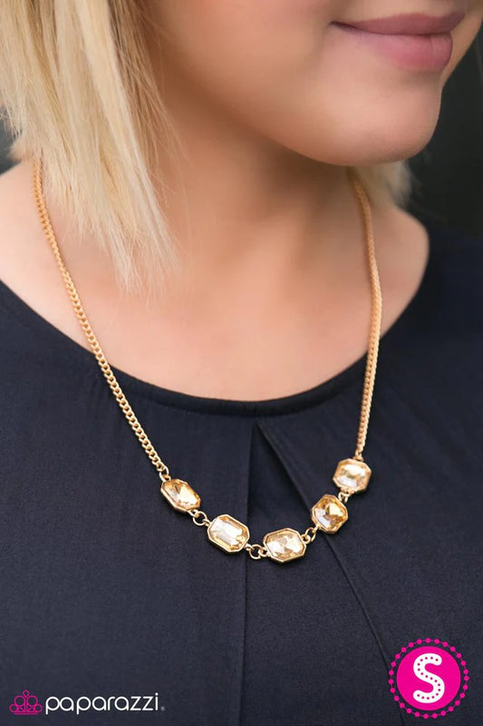 Paparazzi Necklace ~ Till The Money Runs Out - Gold