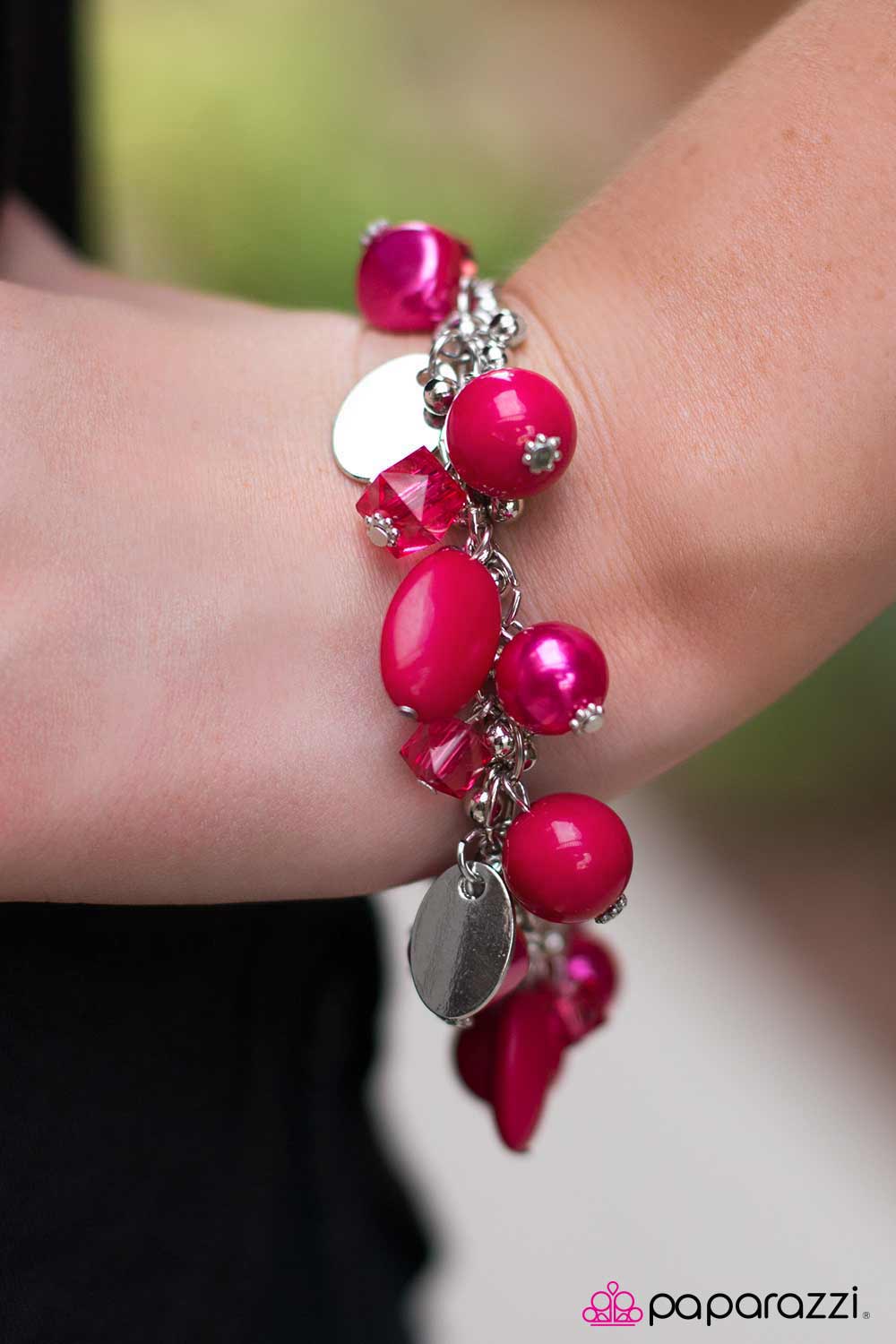 Paparazzi Bracelet ~ Camera Ready - Pink