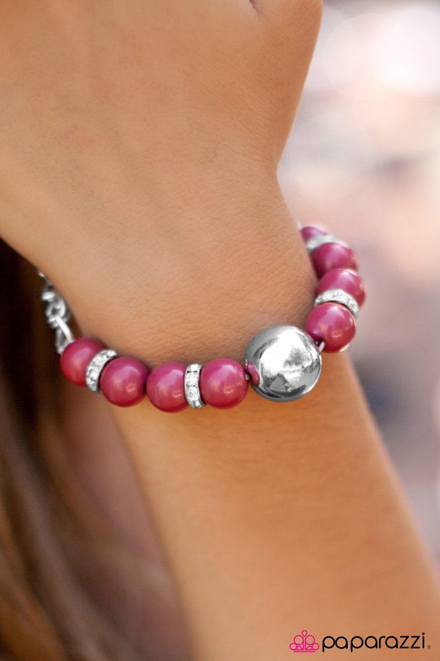 Paparazzi Bracelet ~ A Fairytale Ending - Pink