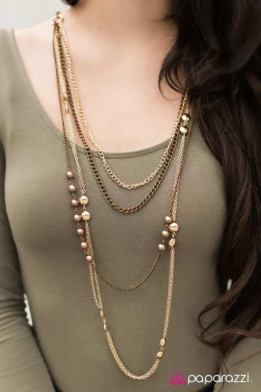 Paparazzi Necklace ~ Endless POSH-ibilities! - Brass