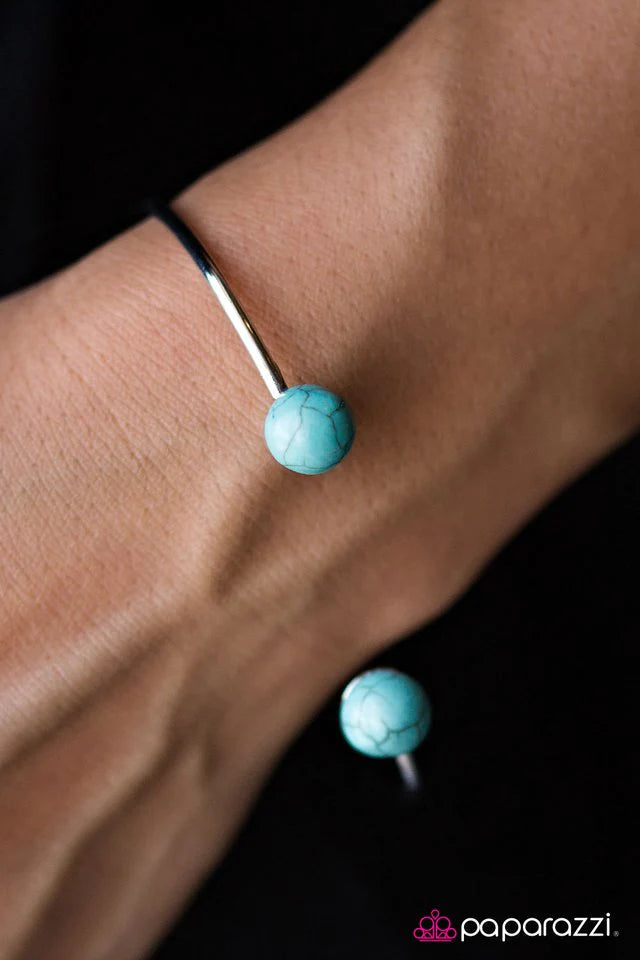 Pulsera Paparazzi ~ Dame la verdad - Azul