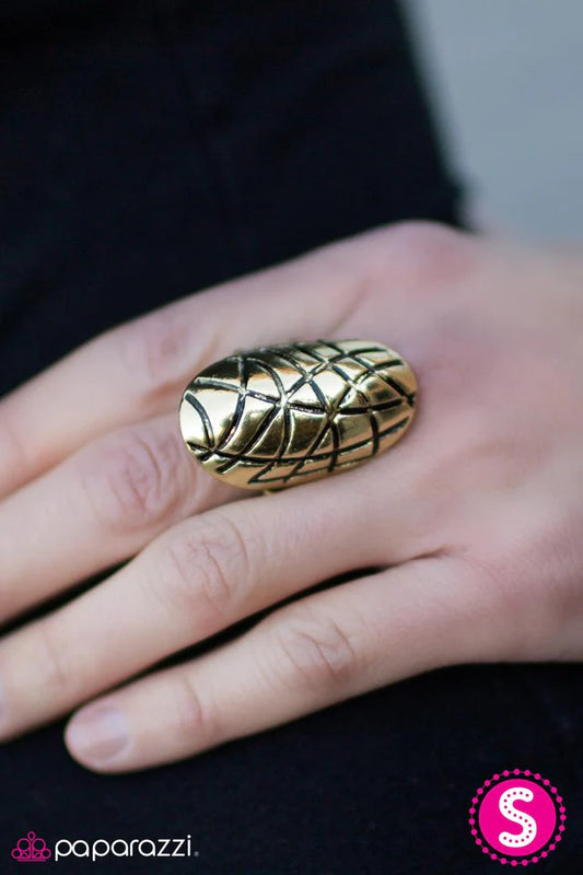 Paparazzi Ring ~ The Tortoise and the Hare - Brass