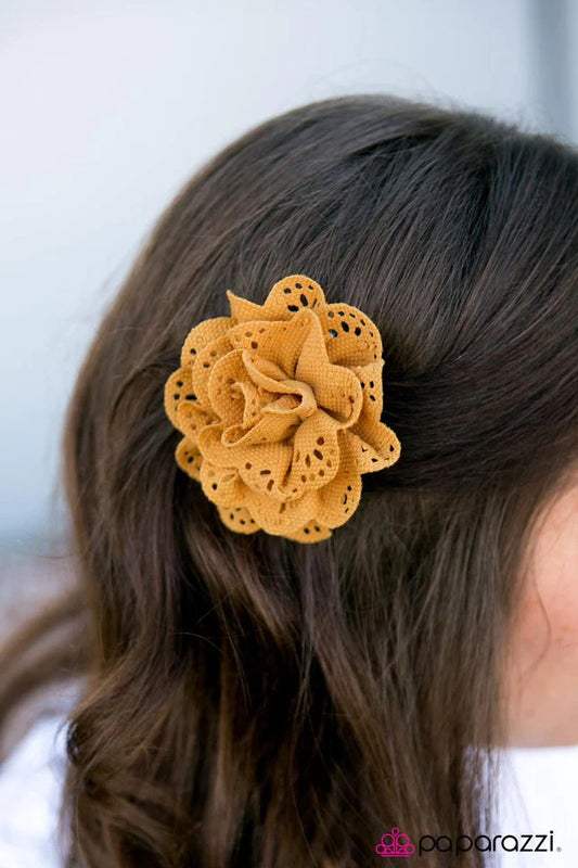 Paparazzi Hair Accessories ~ In Your LACE! - Yellow