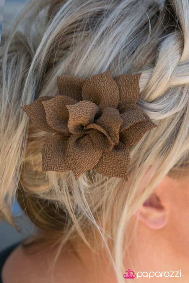 Paparazzi Hair Accessories ~ Wild Orchid - Brown