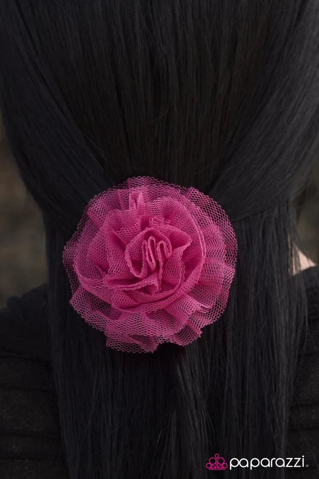 Paparazzi Hair Accessories ~ Nothing But Net - Pink