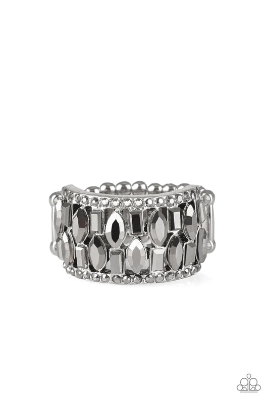 Paparazzi Ring ~ Treasure Trove Tribute - Silver